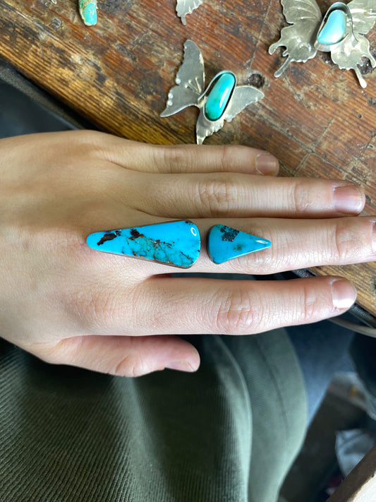 Custom Royston turquoise ring🌟