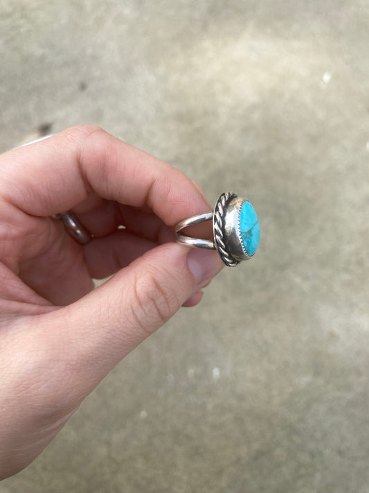 Classic turquoise ring