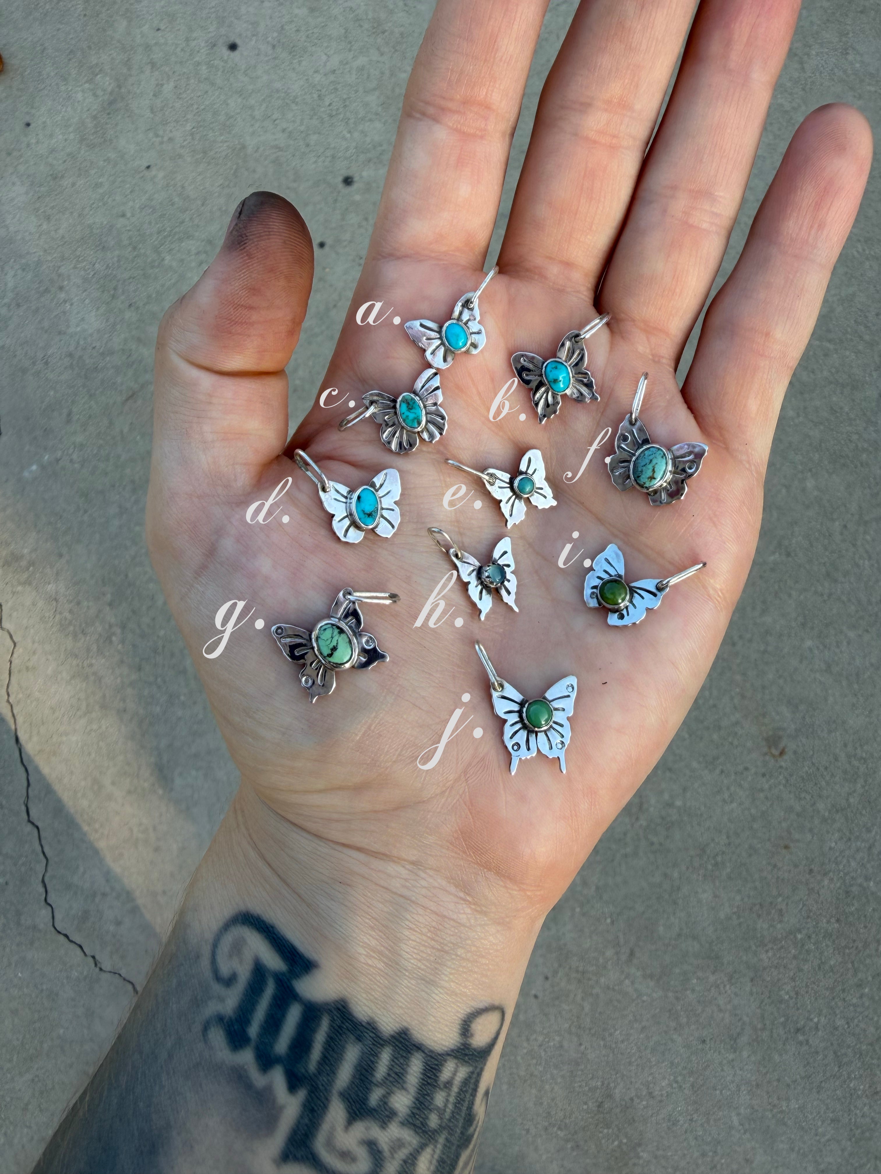 Mini Butterfly Charms