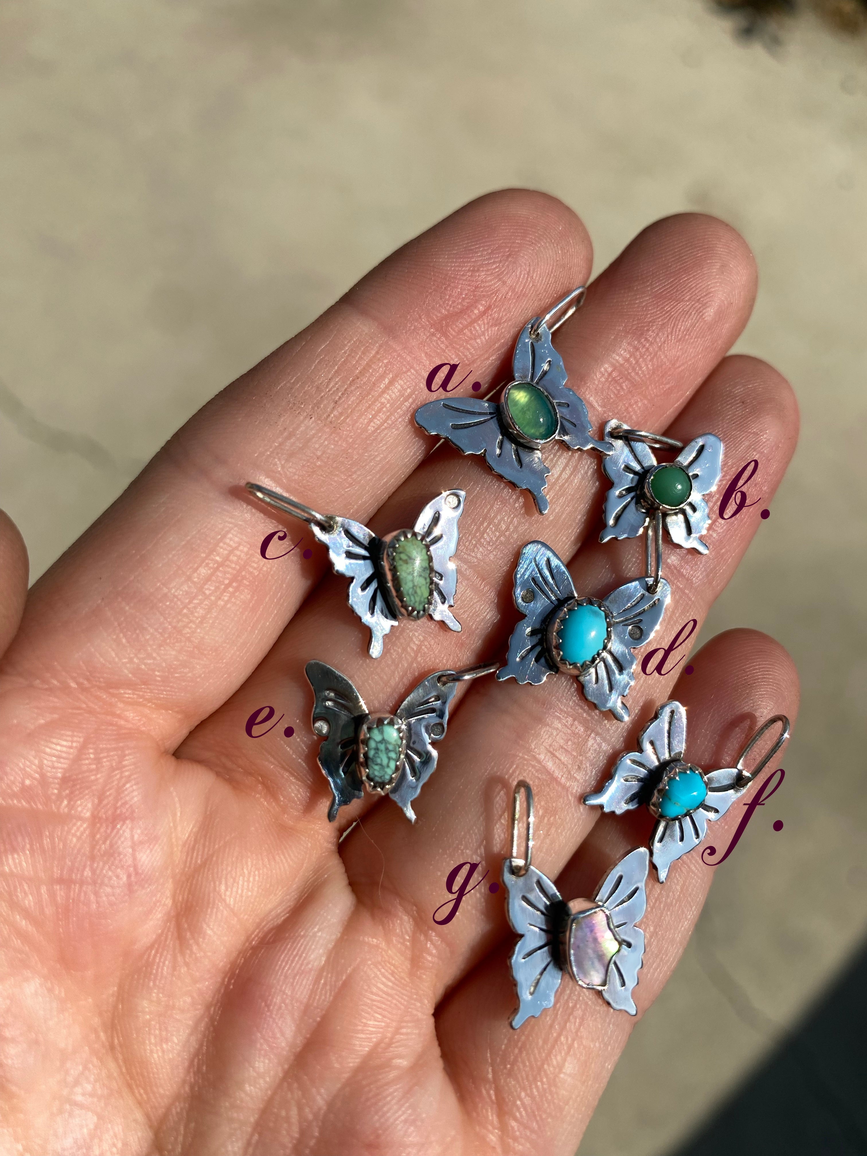 Mini Butterfly Charms